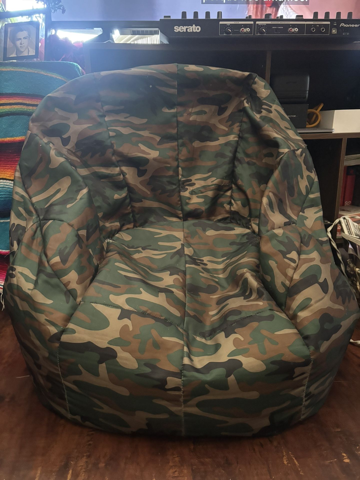 Camo Oversized Bean Bag Chair / Gaming Chair