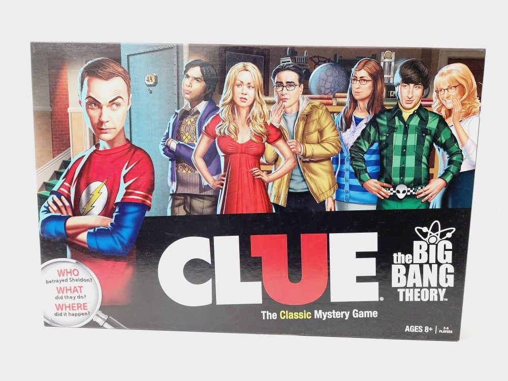 Big Bang Theory Edition CLUE Board Game

