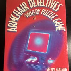 Armchair Detectives Mystery Puzzle Virtual Mortality