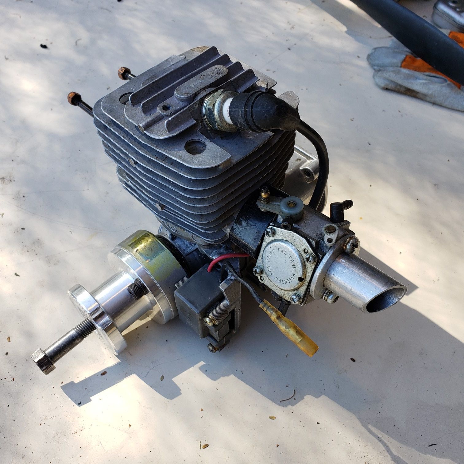 Rc airplane engine zenoah g62
