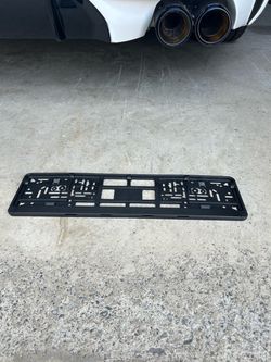 Universal European Plate Bracket