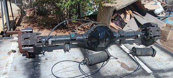 9.25 Limited slip differential rear end with airbags.