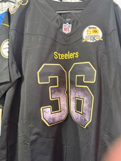 Pittsburgh Steelers #36 NFL Jersey Super Bowl IX Patch