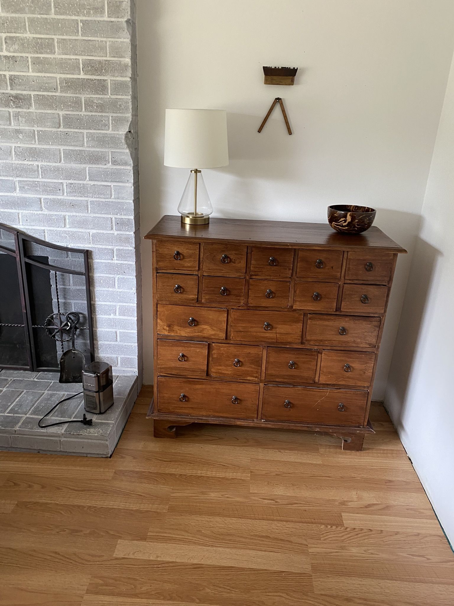 Rustic Apothacary Cabinet
