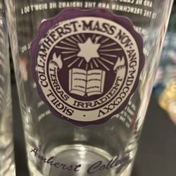2 Amherst Glasses Extremely Rare ! Perfect condition !
