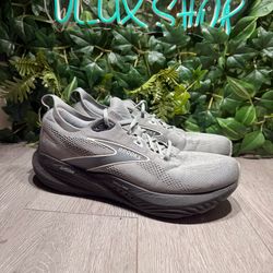 Brooks Glycerin 22 Mens Size 12.5 Gray Black Athletic Running Shoes Sneakers