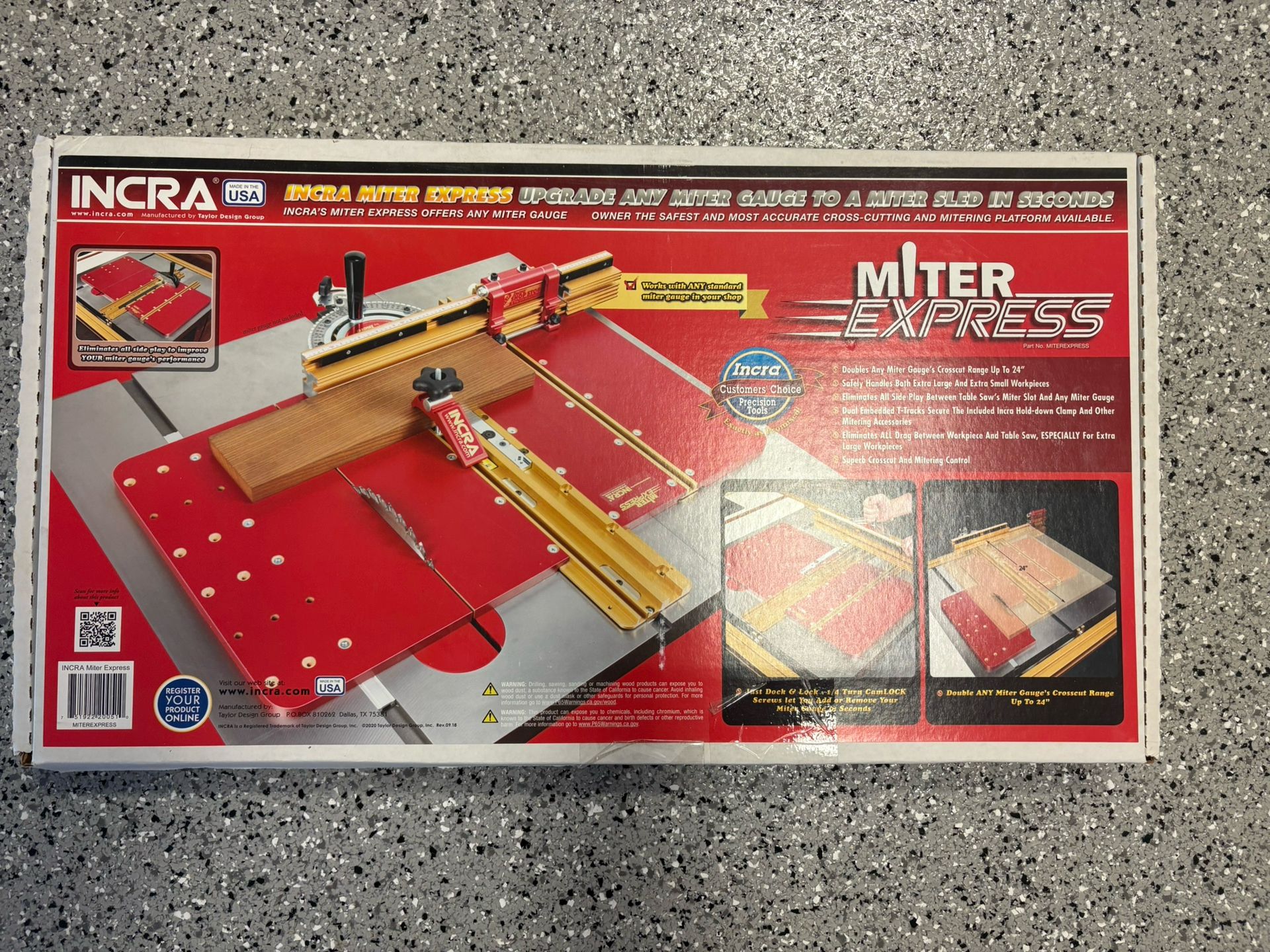 Incra miter express Sled