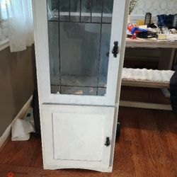 White Bar Cabinet