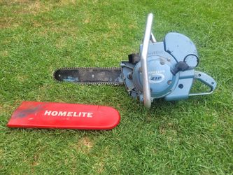 Vintage Homelite Chainsaw
