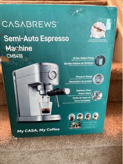 New Espresso Machine