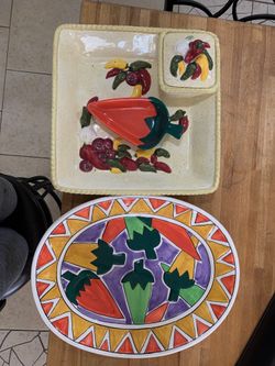 Taco night platters