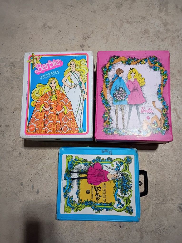 Vintage Barbie Cases