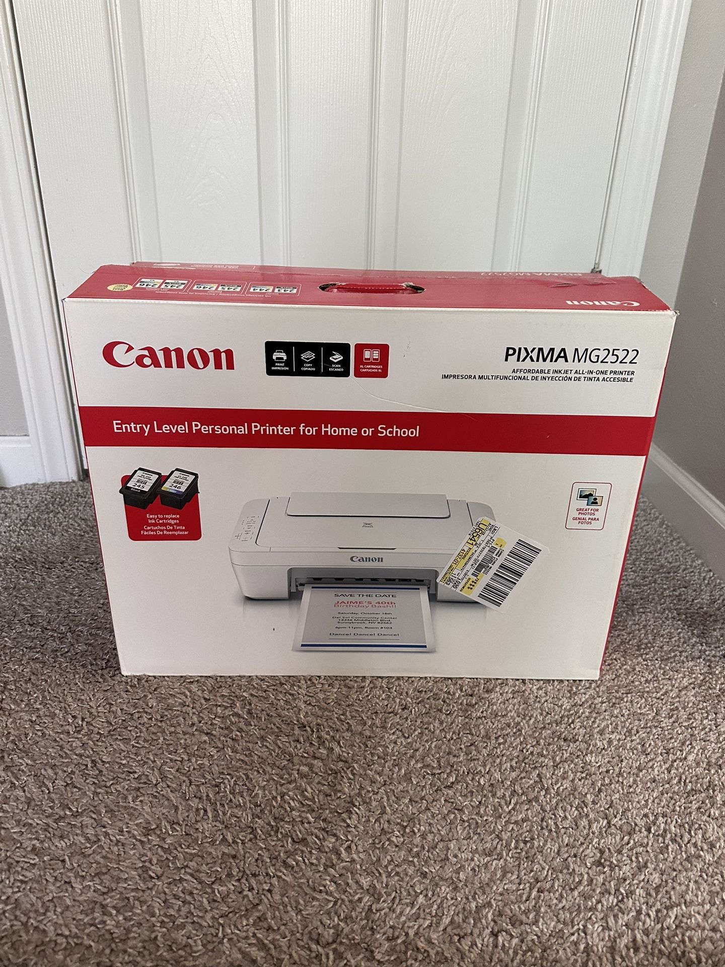 Canon pixma Mg2522 Printer