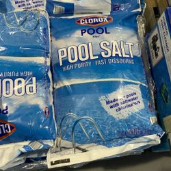 Clorox Pool And Spa Pool Salt 40lbs 