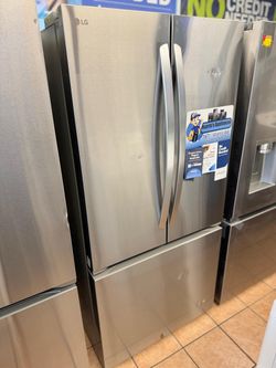⚡REFRIGERATOR SALE⚡ LG 33 in. W. 21 cu.ft. SMART Counter Depth MAX French Door Refrigerator with Ice Maker