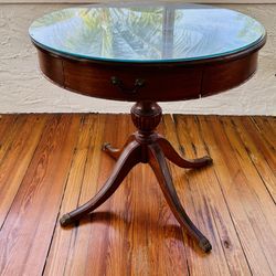 Round Table With Glass Top