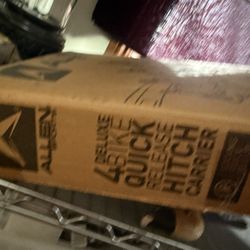 New In Box Allen hitch Bike Rack