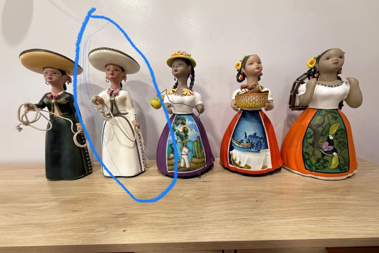 Ceramic Lupita Original Lupita mexican ceramic dolls