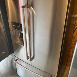 Kitchen Aid French Doors Stainless Steel Refrigerator 