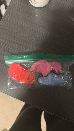 Croc keychains