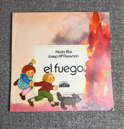 El Fuego María Ríus Josep M Parramón Spanish Children’s PB