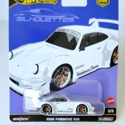 Hot Wheels Premium RWB Porsche 930 White 