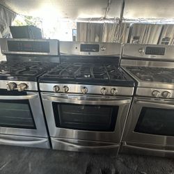 Silver Kenmore 5 Burners Stainless Steel Gas Stove We Deliver And Install👨🏻‍🔧🚚