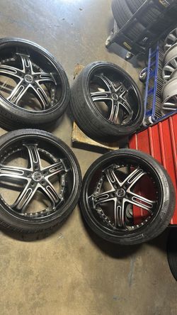 20” Rim&tires 5x114.3 firm price ,,,