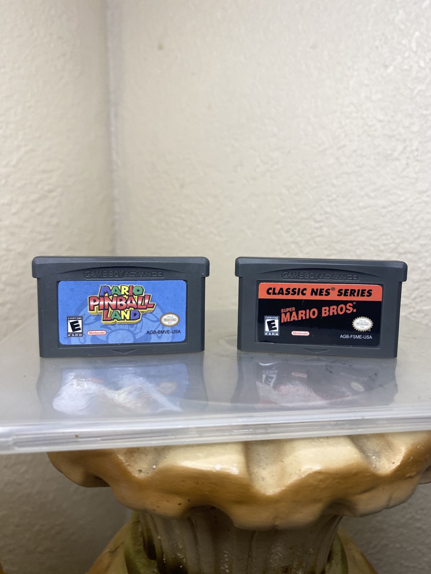 Super Mario Bros - Nintendo GAME BOY ADVANCE bundle Mario pinball land bundle