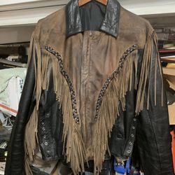 Women’s Leather Jacket .