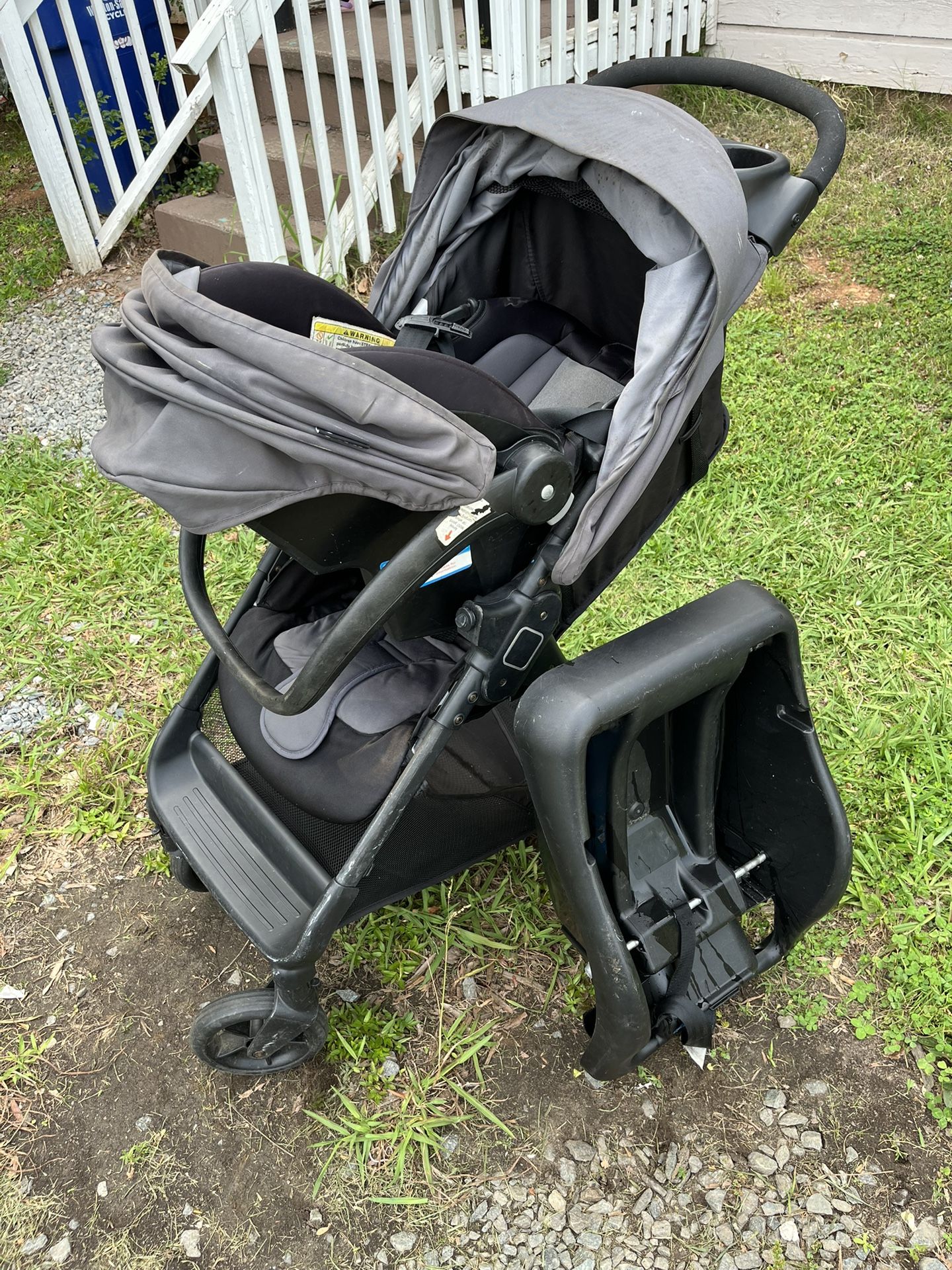 Baby carrier and stroller