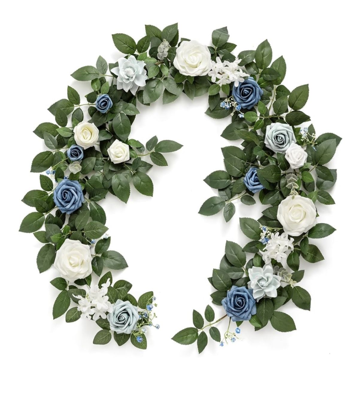 Dusty Blue Wedding Flowers/linem