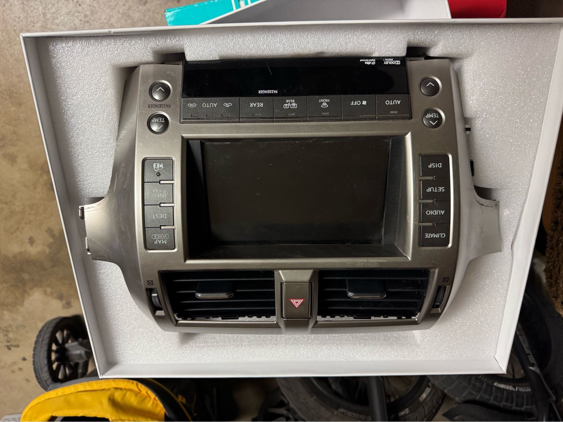 2011 LEXUS GX460 NAVIGATION GPS TOUCH SCREEN HDD DISPLAY CLIMATE CONTROL