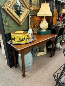 Vintage Mahogany Sofa Table