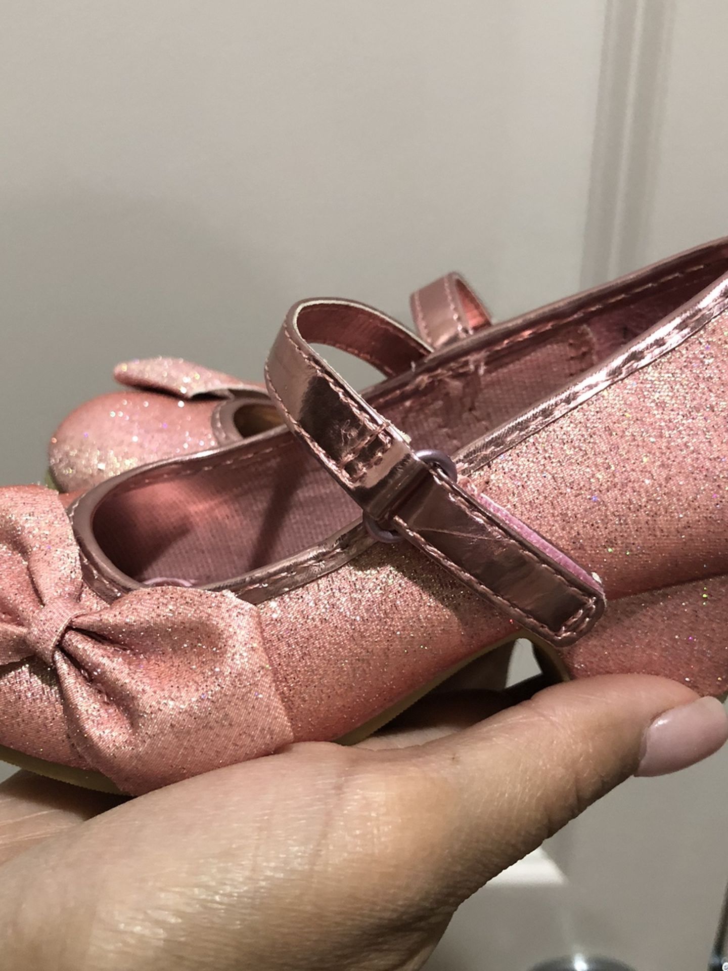 Pink Glitter Disney Princess Heels