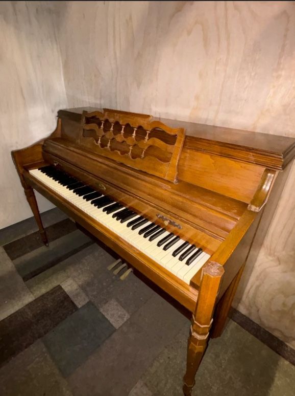 Wooden Upright Piano