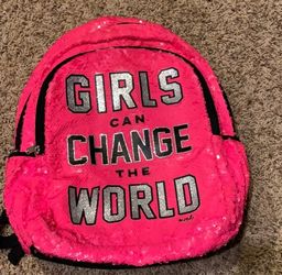 📚🍎 Girls Justice CUTE Sequins Backpack🎒