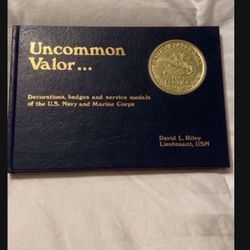 Vintage Uncommon Valor Complete Guide Of Medals From U.S. Navy And Marines