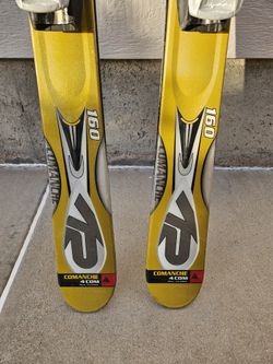 K2 Comanche 4 Com 167cm All-Mountain SKIS W/ Marker Bindings K2 Comanche 4 Com 167cm All-Mountain SKIS W/ Marker Bindings