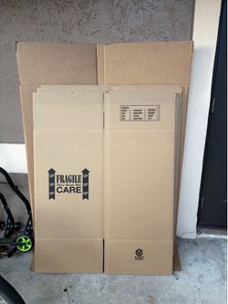 12 moving boxes