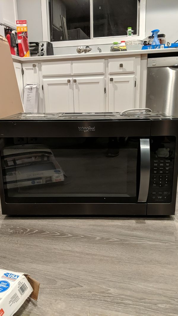 Never Used Whirlpool Over The Range Microwave For In San Jose Ca Offerup