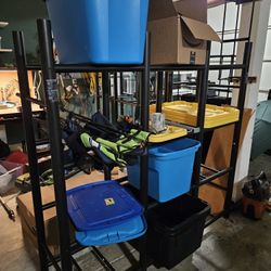 12 Bin Rack (2 Available) 