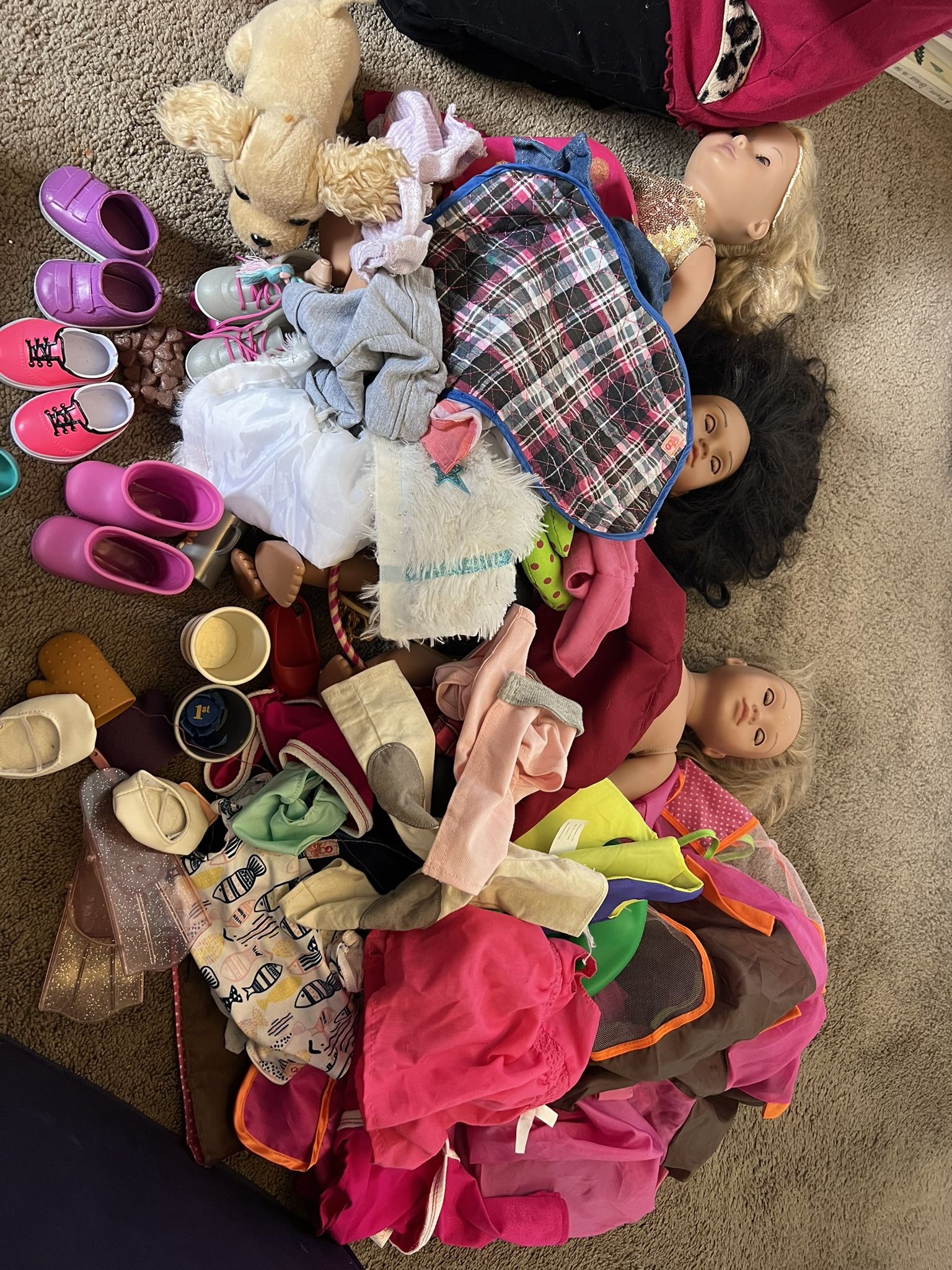 American Girl And OG Dolls And Accessories