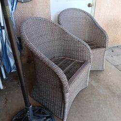 Wicker Chairs 