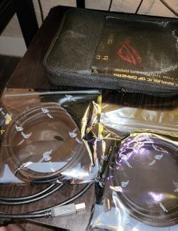 ROG Hdmi Cable, Display Port Cable, USB Display Adapter And ROG stickers