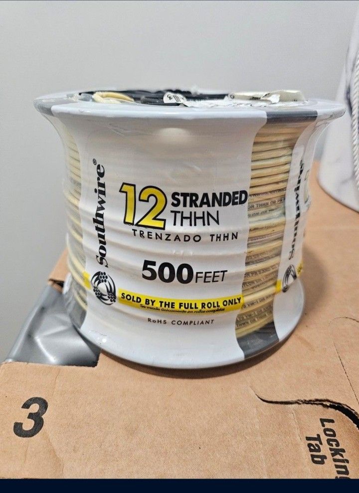 NEW Southwire ELECTRIC Thhn WIRE 12 AND 14AWG AVAILABLE