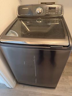 Samsung Top-Load Washer & Matching Dryer Set – Great Working Condition
