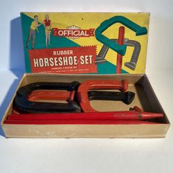 Vintage Outdoor OFFICAL Rubber Horseshoe Set