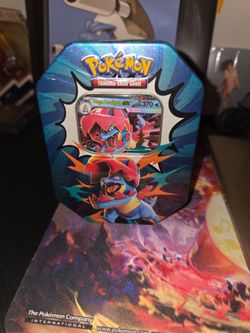 Pokémon TCG Mega Evolution—Ascended Heroes Tin Mega Feraligatr ex Booster Promo