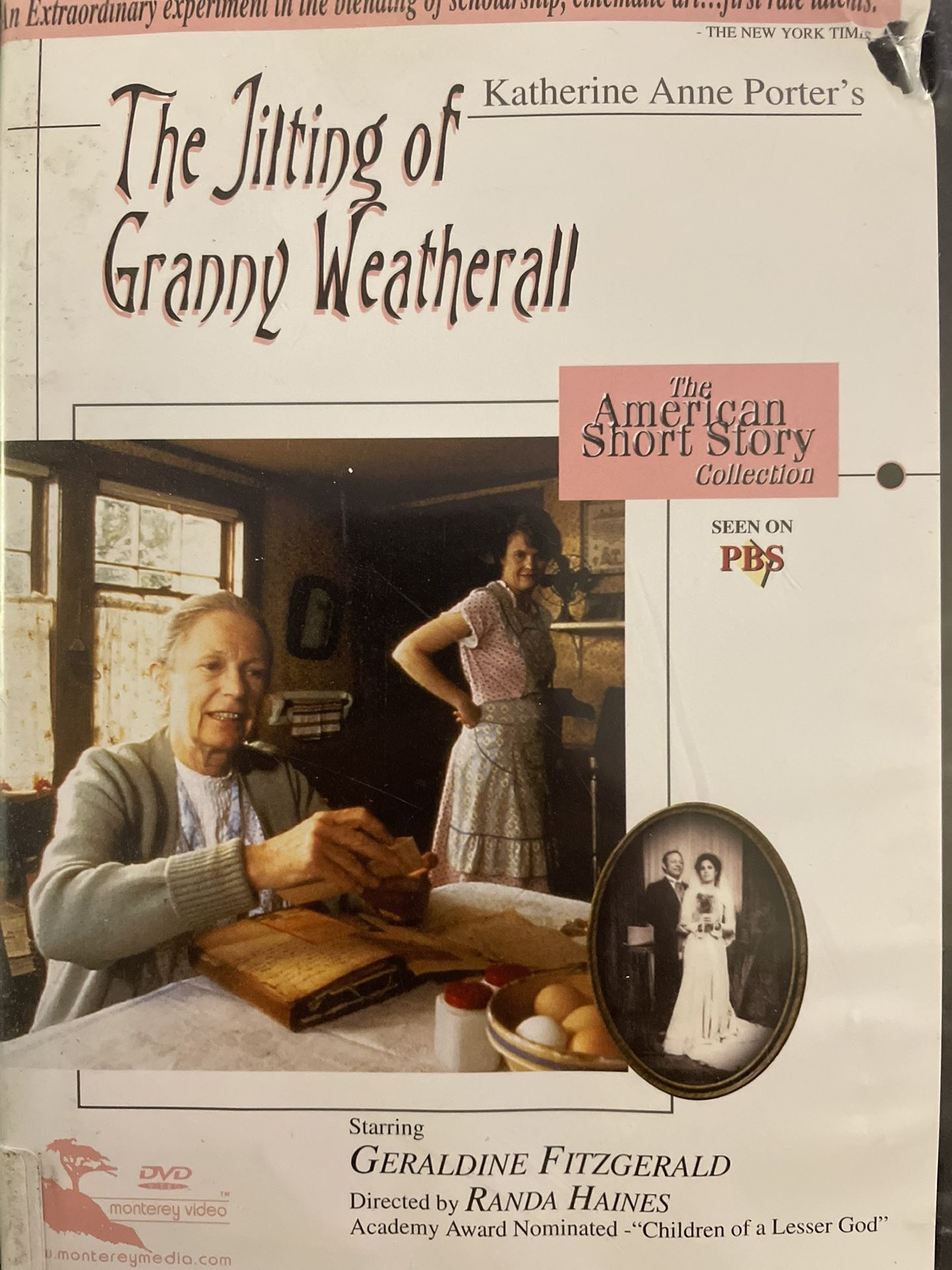 Katherine Anne Porter’s The JILTING Of GRANNY WEATHERALL (DVD-1930)